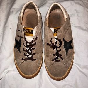 Brown/Tan Golden Goose sneakers sz 9
